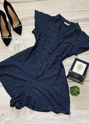 Комбинезон ромпер шорты в горох горошек