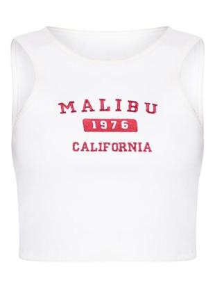 Кроп-топ в рубчик