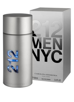 Чоловічі парфуми carolina herrera 212 100ml туалетна вода