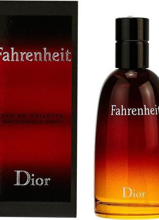 Чоловічі парфуми dior fahrenheit 100ml • акція • туалетна вода