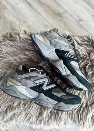 Кроссовки new balance 9060 black / grey3 фото