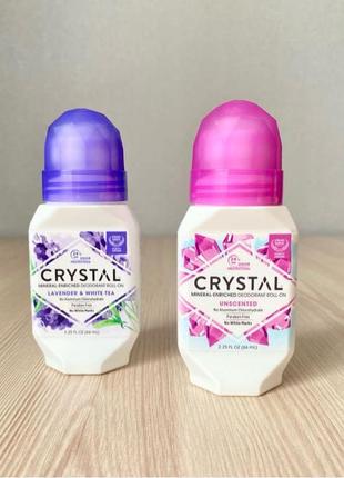 Кульковий дезодорант crystal body deodorant, 66 мл