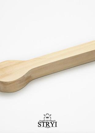 Деревянная заготовка ложки stryi для вырезания, липа, 255*60*35мм, арт.702555