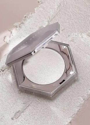 Топовий хайлайтер для обличчя fenty beauty by rihanna diamond bomb all-over diamond veil, how many carats, 8 г