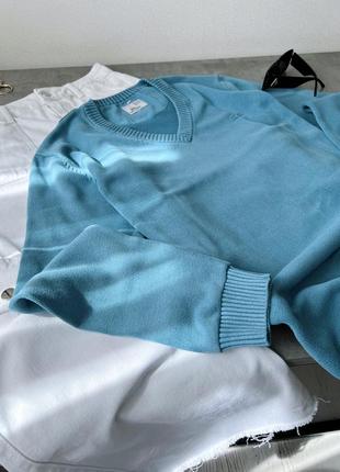 Дуже класний котоновий светр в гарному кольорі від lacoste4 фото