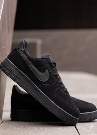 Nike air force total black