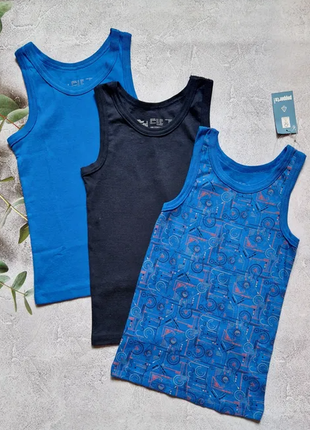 Майка для мальчика pepperts 3 шт 122/128 4106