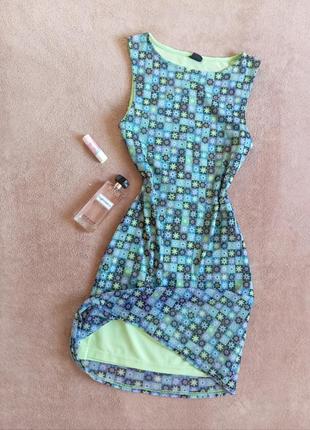 Трендовое базовое эластичное платье сетка на подкладке в стиле хиппи3 фото
