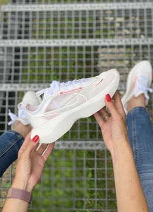 Кроссовки nike vista lite white red