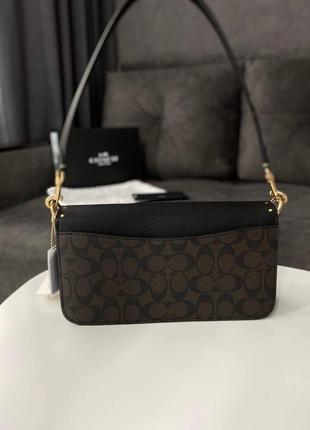 Coach morgan shoulder bag / gold/brown black multi 3