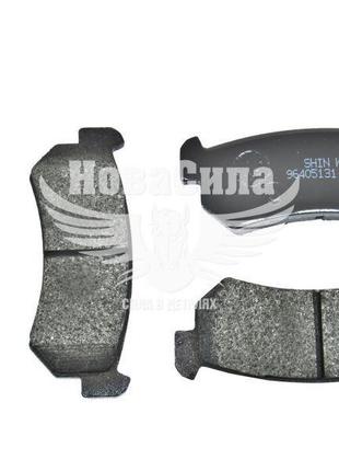 Колодки тормозные chevrolet aveo, lacetti зад. диск. (lsa) "daewoo nubira ii" la 96405131r