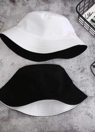 Панама двостороння, унісекс білий