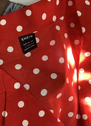 Сорочка в горошок shein 6