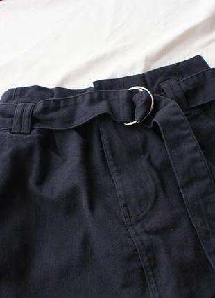Базовая джинсовая юбка с пояском от boohoo2 фото