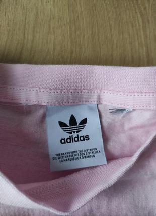 Фирменная женская укороченная футболка топ adidas,  оригинал, xs5 фото