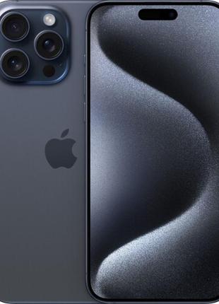 Apple iphone 15 pro max 256gb blue titanium