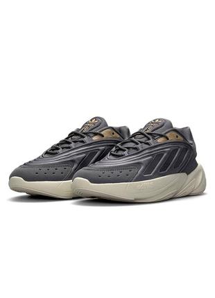 Adidas ozelia серые с белым