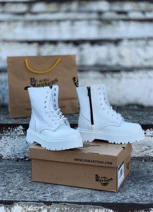 Женские ботинки dr.martens jadon white