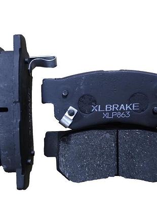 Колодки тормозные hyundai sonata v з05р.в. зад. (xlbrake) hyundai tucson з04-09 iр.в