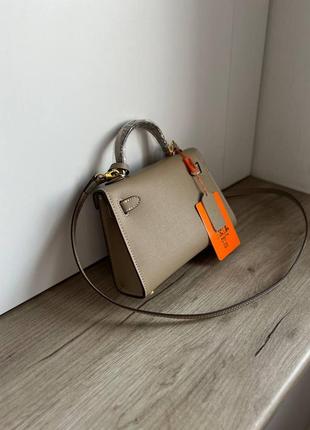 Hermes kelly mini beige 9