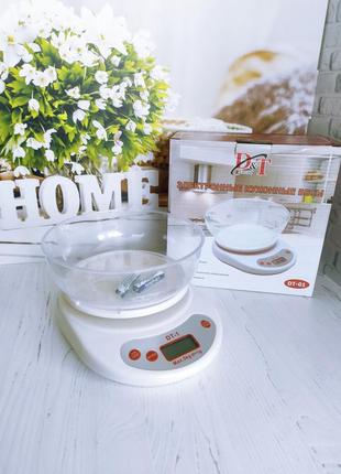 Ваги кухонні електронні з чашею