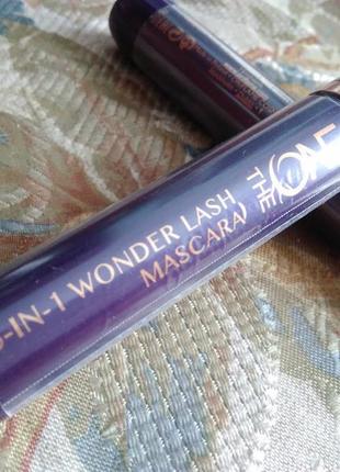 Коричнева туш для вій 5-в-1 the one wonderlash 30720 темно коричнева4 фото