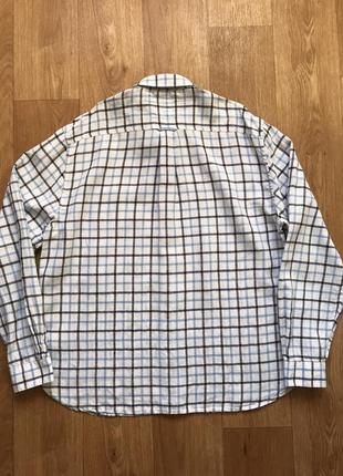 Рубашка льняная j.hampton&amp;sons длинный рукав размер xl6 фото