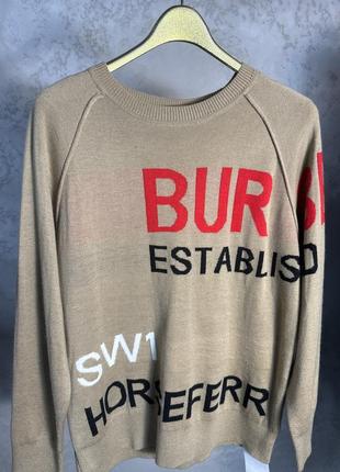 Светр модного дому «burberry»