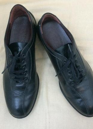 Tod's женские кожаные туфли италия