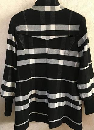 Куртка-пальто в клетку