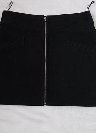 Замшевая мини-юбка mng by mango