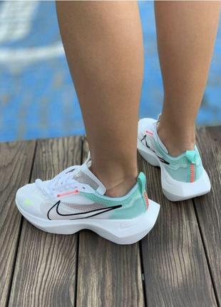 Кроссовки nike vista lite white blue4 фото