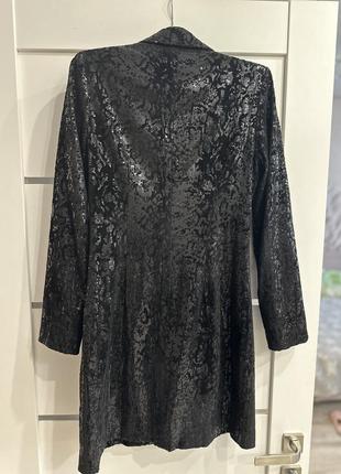 Плаття піджак в бліскітку