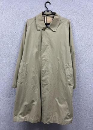 Тренч burberry l-xl мужской плащ