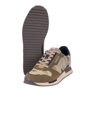 Кроссовки napapijri virtus suede trainers camouflage4 фото