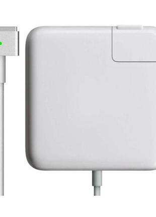 Мережевий зарядний пристрій macbook magsafe 2 pd45w no logo