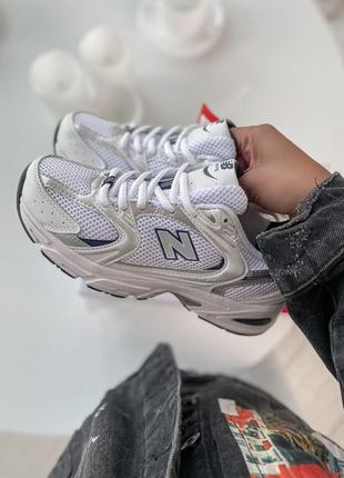 Кросівки new balance 530   white silver кроссовки