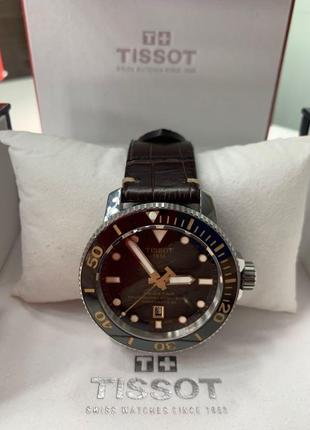 Годинник tissot seastar 2000 professional powermatic 80, оригинал1 фото