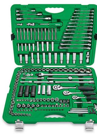 Набір інструменту комбінований 1/4", 3/8", 1/2" 163 од. toptul gcai163r