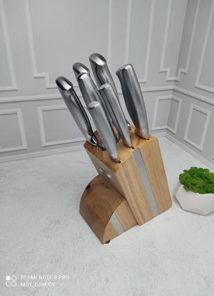 Набір кухонних ножів bohman 8 предметів3 фото