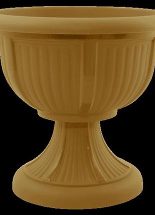 Вазон з підставкою леон 31 (бронзовий)