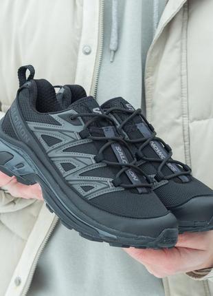Мужские кроссовки salomon xt-6 expanse black grey 41