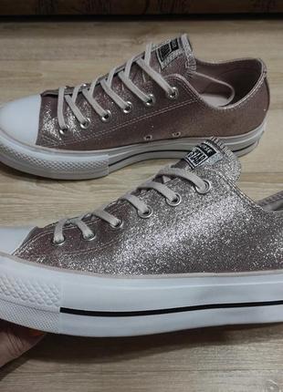 Трендовые кеды на высокой подошве, кроссовки converse на стопу 25,5-25,8 см3 фото