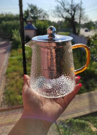 Заварник скляний 600 мл