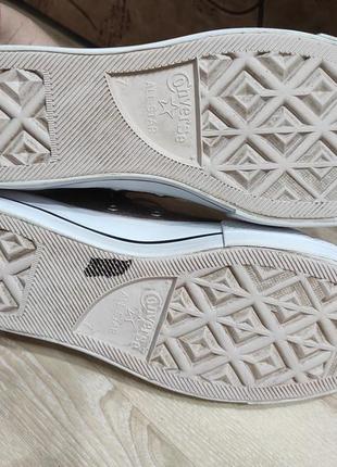 Трендовые кеды на высокой подошве, кроссовки converse на стопу 25,5-25,8 см10 фото