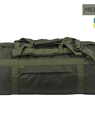Тактическая сумка - баул 90 л cordura 1000 d pu олива melgo