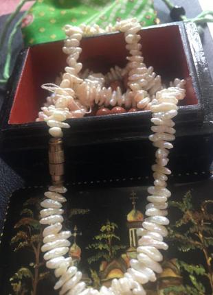 Намисто натуральний перли (індія