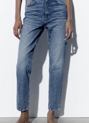 Джинси mom fit zara 38