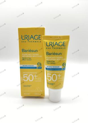 Uriage bariesun anti-brown spot fluid spf 50+1 фото