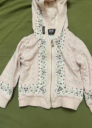 Кофта для девочки dolce&gabbana junior, 9-12 мес, 80 см